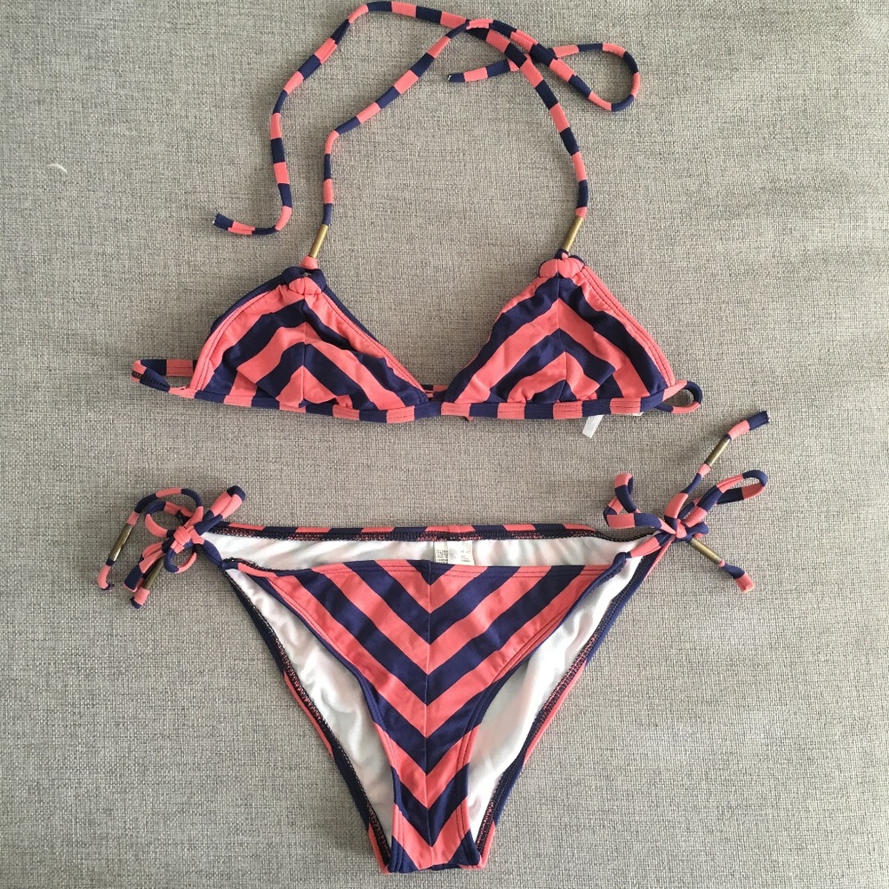 Ella Moss Chevron Stripe Bikini